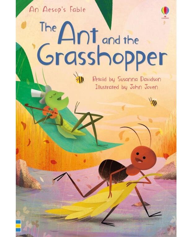 Usborne First Reading: Level 3 – The Ant and the Grasshopper
