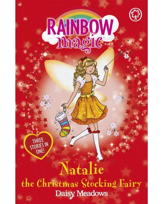 Rainbow Magic: Natalie the Christmas Stocking Fairy – Three Stories In One