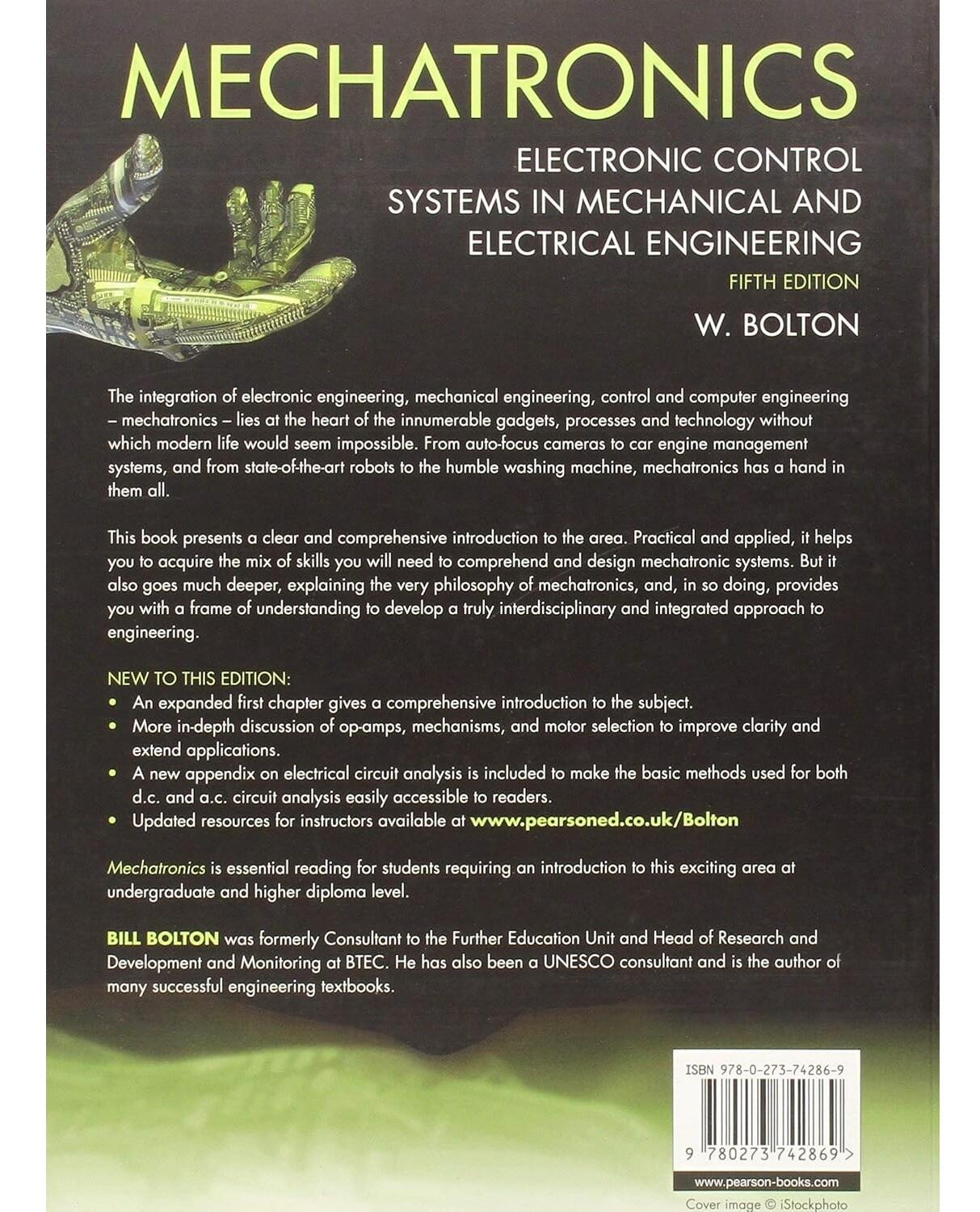 Mechatronics: A Multidisciplinary Approach, 5/e