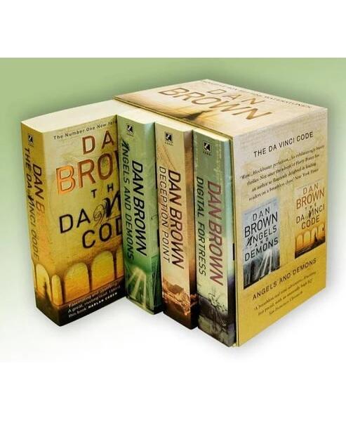 Dan Brown Boxed Set, 4 Vols
