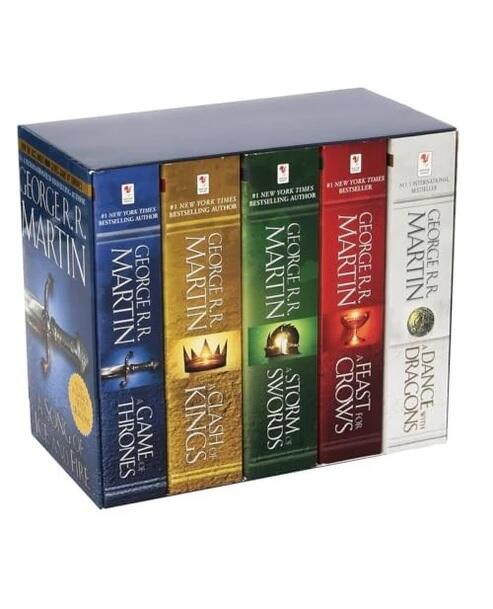 Game of Thrones 5-Book Boxed Set (Song of Ice and Fire Series)