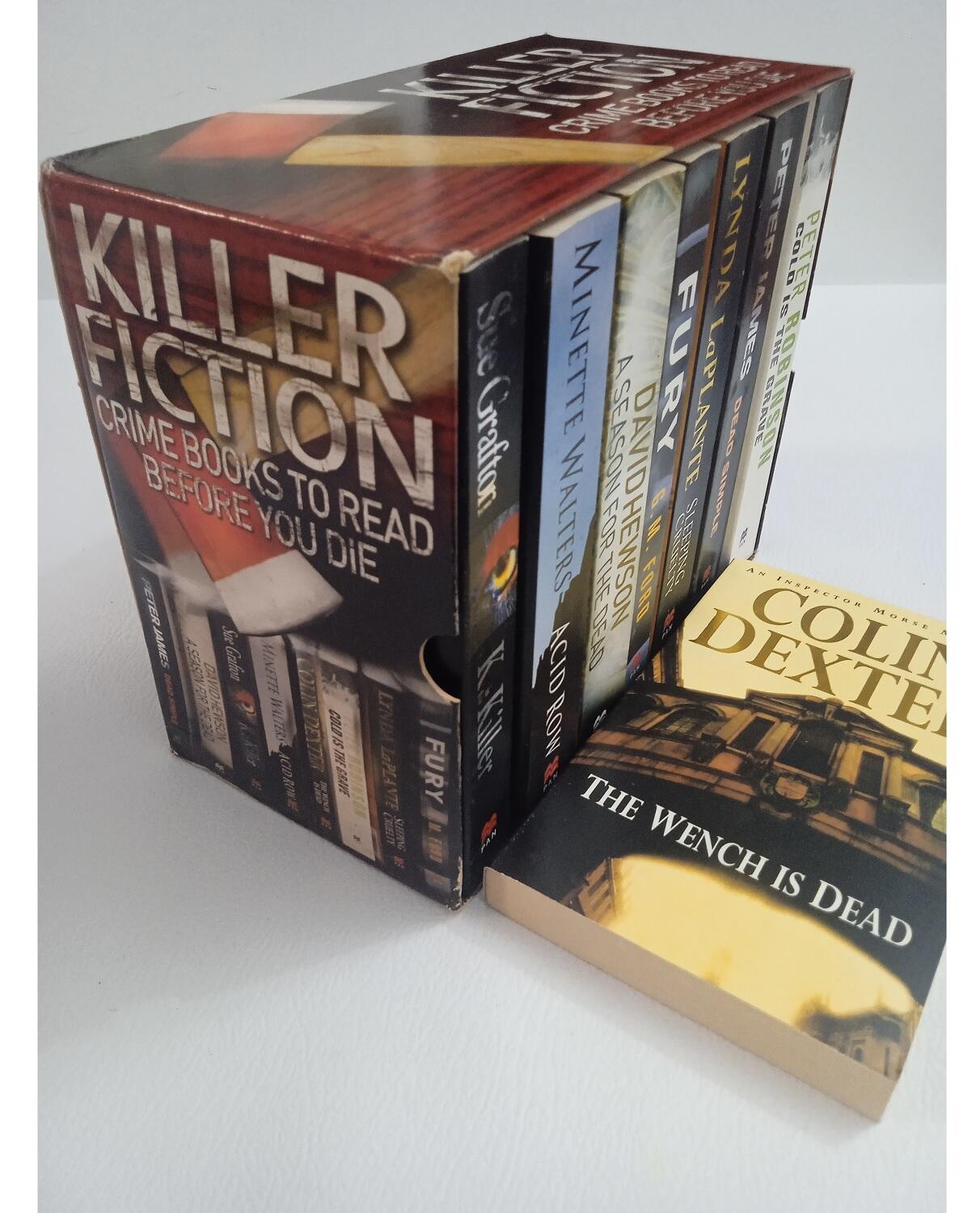 Killer Fiction Crime Books 8 Vol Box Set