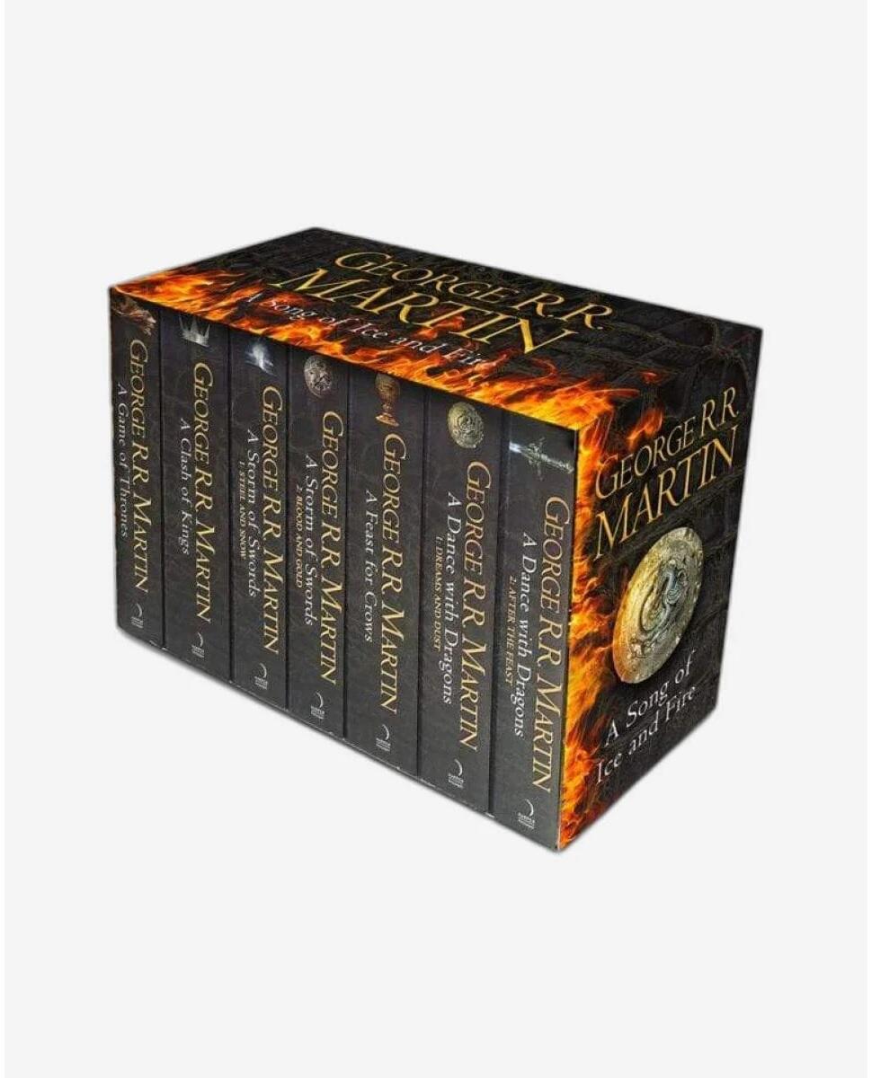 A Game of Thrones Box Set of All 7 Books (A Song of Ice and Fire)