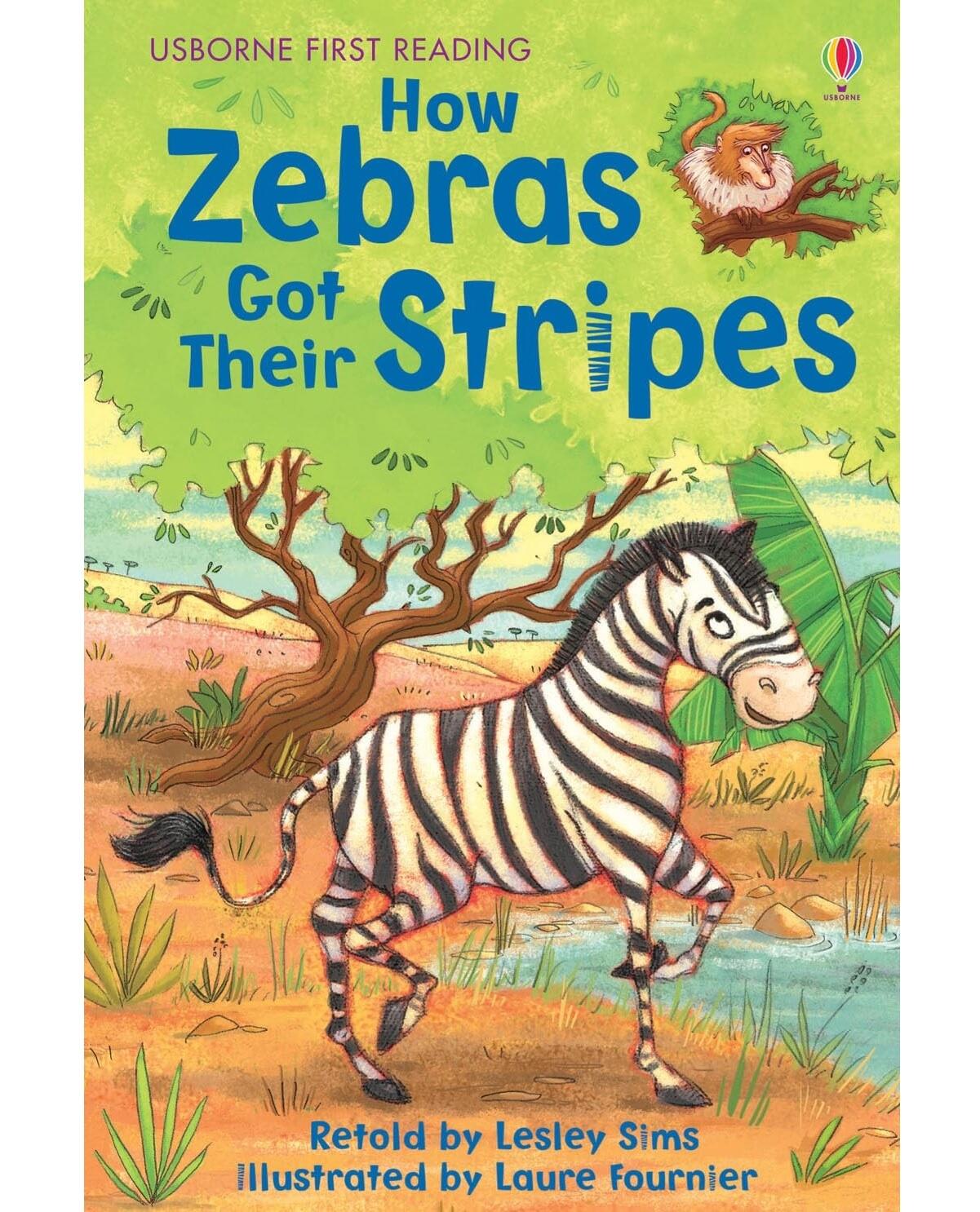 Usborne First Reading: Level 2 – How Zebras Got Their Stripes